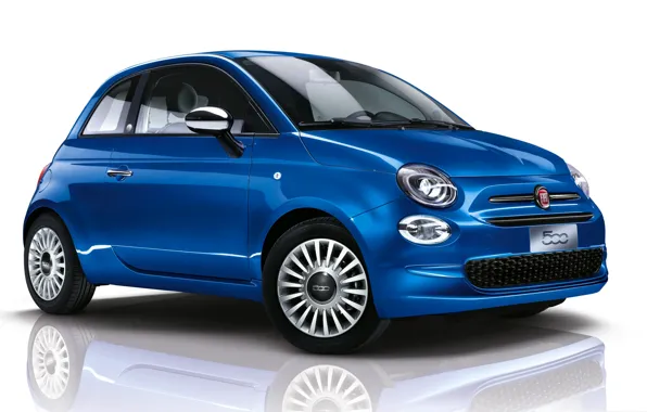 500, Fiat, Mirror, 2017