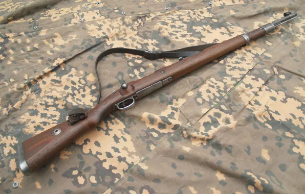 Оружие, фон, винтовка, магазинная, Mauser 98k