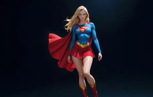 Light, supergirl, rising