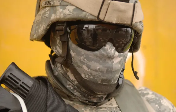 Наемник, морпех, Камуфляж, Army Combat Uniform (ACU), US Army