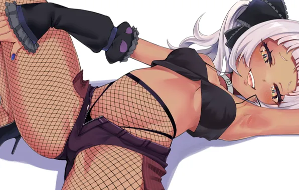 Kawaii, girl, hot, sexy, pussy, boobs, anime, cat