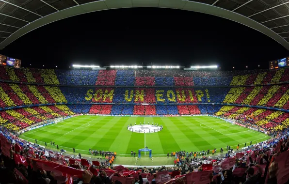 Картинка Camp Nou, FC Barcelona, Лига Чемпионов 2012-13, FC Barcelona - AC Milan