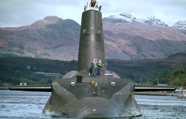 Англия, субмарина, HMS Vanguard, Королевский Флот