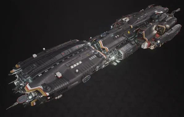 Транспорт, конструкция, аппарат, Fractured Space, TDS Paladin