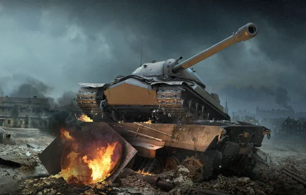 Картинка WoT, ИС-7, World of Tanks, Мир Танков, Wargaming Net, IS-7