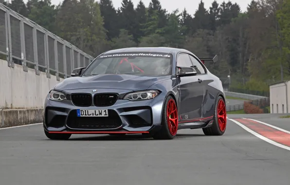 BMW, Grey, Lightweight Performance, M2 CSR