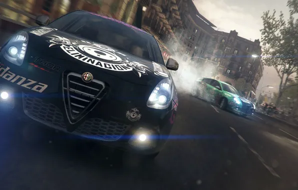 Гонка, game, alfa romeo, race, Tuning, racing, Grid 2, driver