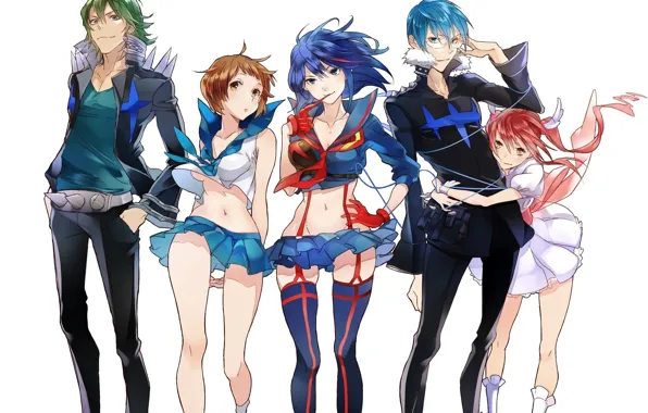 Девушки, парни, Kill La Kill, Круши кромсай