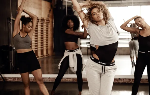Картинка девушки, певица, Beyonce, танцует