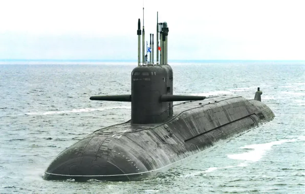 Лодка, подводная, атомная, Подмосковье