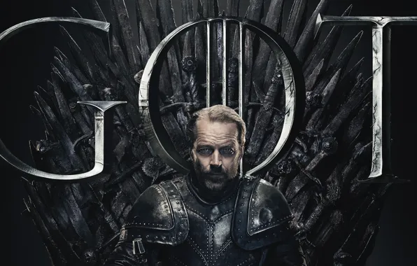 Трон, Игра Престолов, Game Of Thrones, Iain Glen, Jorah Mormont, Иэн Глен, Джорах Мормонт