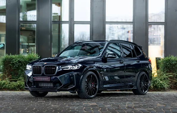 BMW, Blue, Front, Manhart, BMW X3, Manhart MHX3, 2024