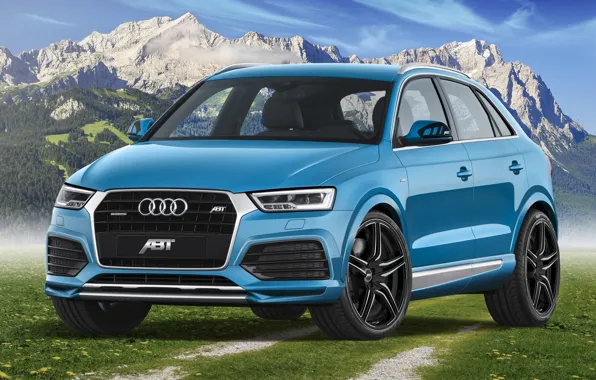 Audi, Blue, Design, Tuning, ABT