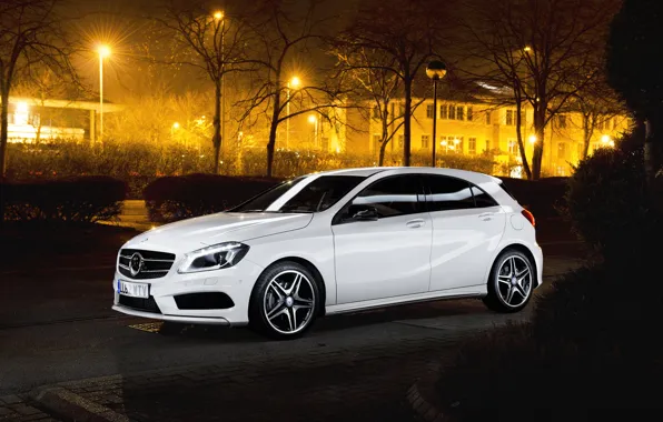 Картинка Mercedes, Benz, white, AMG, 200, CDi, A Class