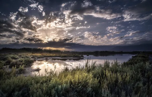 Andalusia, Ejido, Las Entinas, Ocaso en Punta Entinas-Sabinar