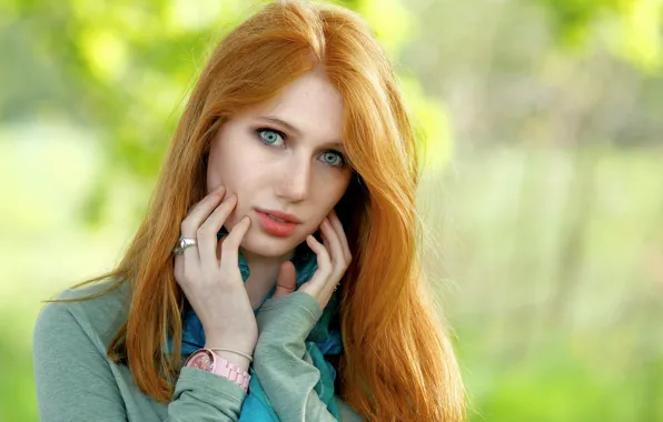 Взгляд, лицо, фон, модель, волосы, Sophie