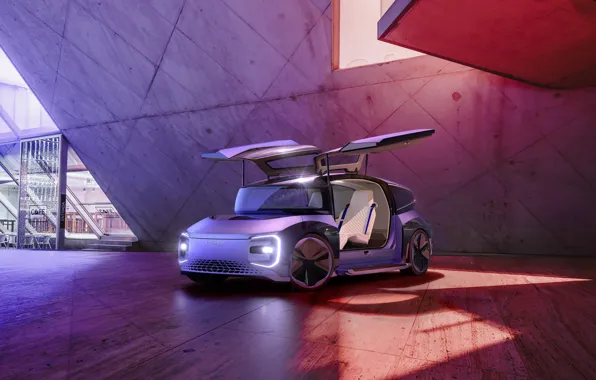 Concept, Volkswagen, Двери, 2022, Volkswagen Gen.Travel, Truly autonomous future