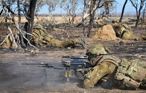 Картинка оружие, армия, солдаты, Australian Army