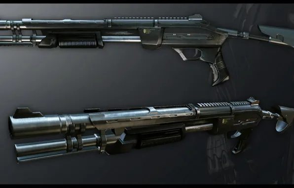 Оружие, Crysis, дробовик, вооружение