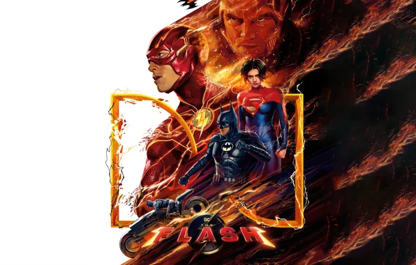 Арт, постер, Batman, комикс, Supergirl, Bruce Wayne, DC comics, Майкл Шеннон
