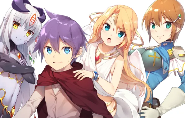 Luka, sonya, alisfieze fateburn xvi, ilias, monmusu quest, yappen
