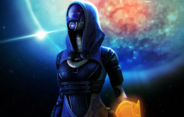 Картинка маска, пришелец, Mass Effect, bioware, tali, quarian, Tali'Zorah nar Rayya, tali'zorah