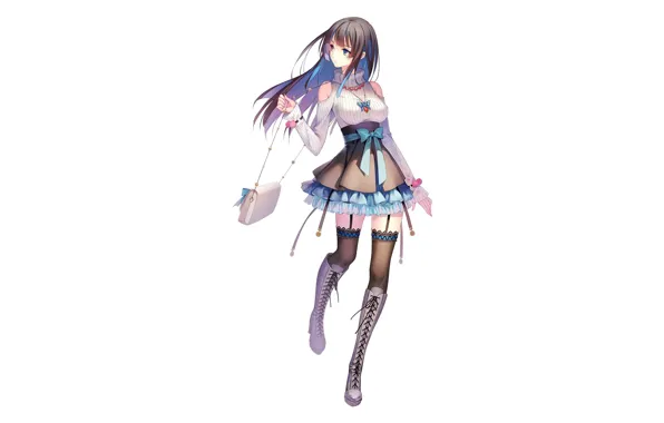 Girl, style, anime, pretty, japanese, skirt, bishojo, seifuku