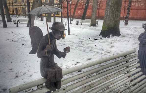 Book, Read, Sankt Petersburg angel