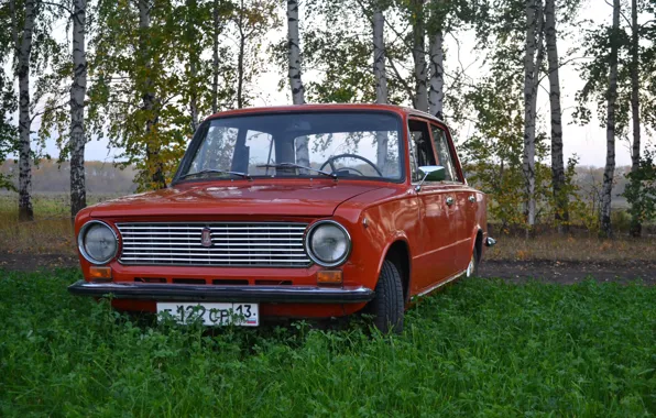 Red, жигули, ваз, 2101, ваз2101