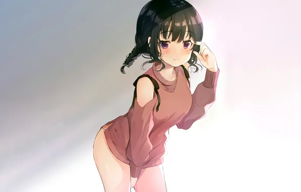 Girl, sexy, anime, beautiful, short hair, pretty, attractive, handsome