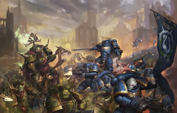 Warhammer 40 000, Box Cover, Dark Imperium