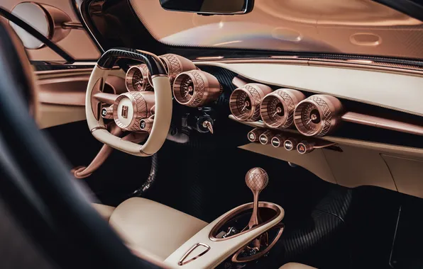 Интерьер, суперкар, supercar, роскошь, De Tomaso, единственный экземпляр, салон авто, 2025