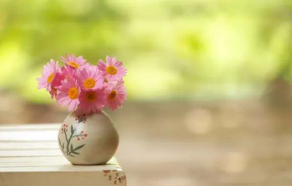 Картинка цветы, фон, ваза
