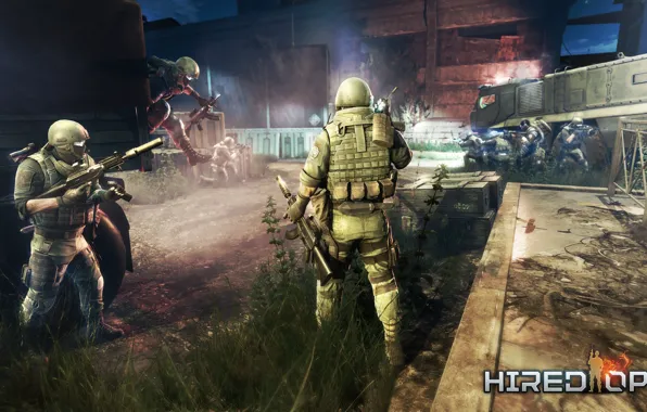 Оружие, Night, BEAR, Hired Ops, AbsolutSoft, ACE-31