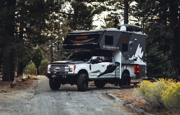 Ford, F-450, Ford F-350, SEMA 2019, Altimeter, Lance Camper