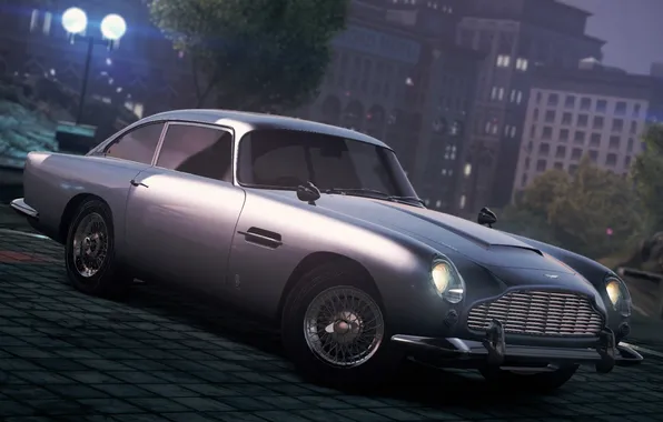 2012, Most Wanted, Need for speed, Aston Martin DB5