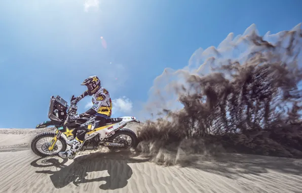 Песок, Мотоцикл, Мото, Rally, Dakar, Дакар, Ралли, Дюна