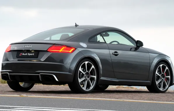 Серый, Audi, TT RS, Audi TT RS
