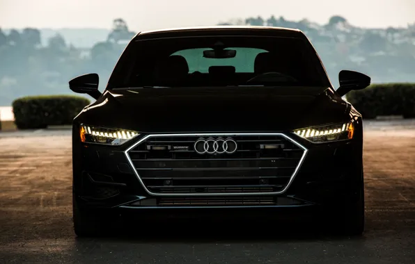 Audi, в тени, 2019, A7 Sportback