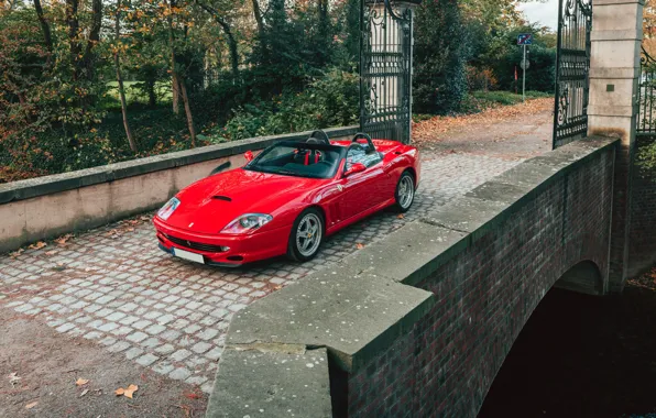 Картинка Ferrari, 550, sports car, Ferrari 550 Barchetta Pininfarina