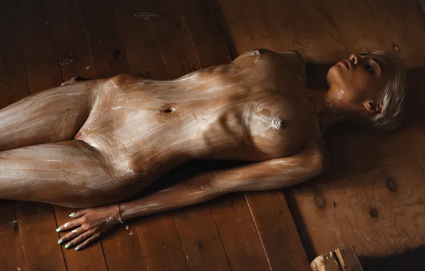 Грудь, голая, животик, фигура, блондинка, girl, ножки, Model