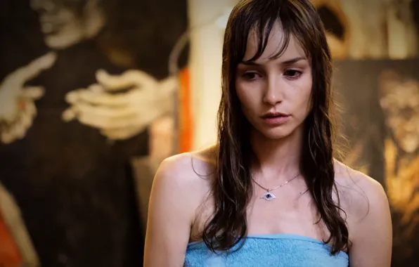 Cinema, girl, horror, woman, movie, brunette, fear, film