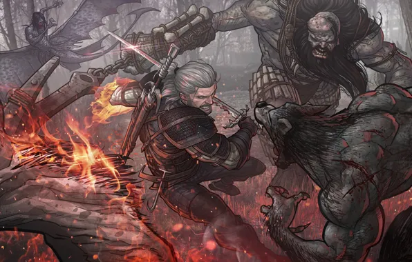 Ведьмак, Геральт, Witcher