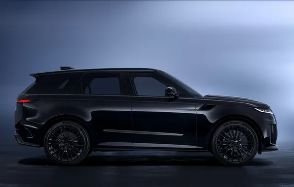 Range Rover, вид сбоку, Внедорожник, SUV, 2025, Range Rover Sport SV, BlackEdition