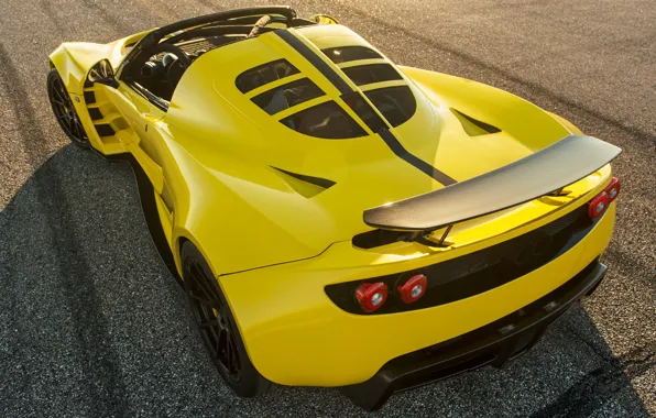 Lotus, вид сзади, Spyder, Hennessey, Venom