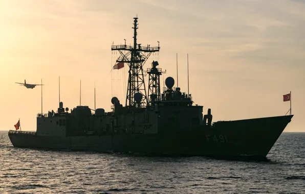Турция, фрегат, TCG Giresun, F 491