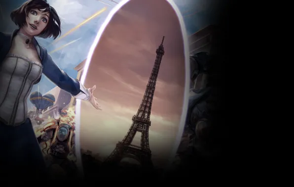 Девушка, BioShock, Elizabeth, BioShock Infinite, Элизабет