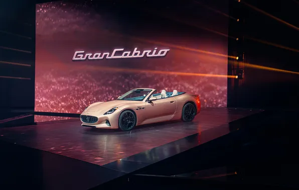 Картинка Maserati, GranCabrio, 2024, Maserati GranCabrio Folgore