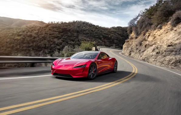 Roadster, Tesla, 2020