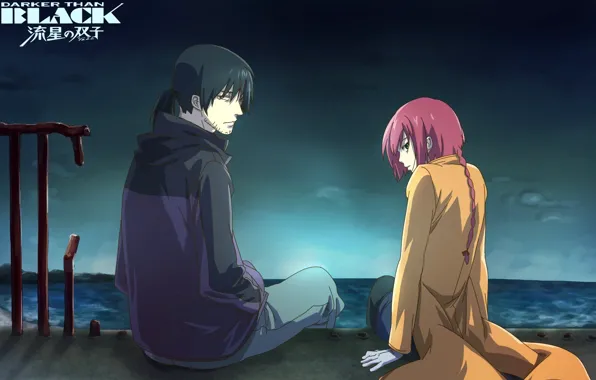 Девушка, ночь, мужчина, Darker than Black 2, Хей